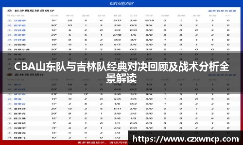 三亿体育CBA山东队与吉林队经典对决回顾及战术分析全景解读